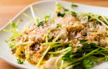 豆苗チャンプルー